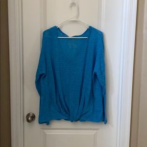 Twist long sleeve